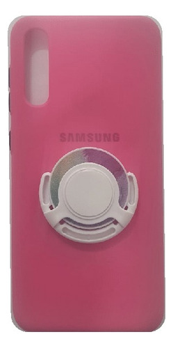 Capinha Samsung A50 - A30s - Rosa Escuro +  Pocket Socket