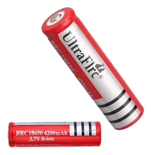 Bateria Litio Recargable 3.7v 18650 4200mah C/teton