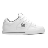 Zapatillas Dc Shoes Pure Boys/woman White Grey Originales