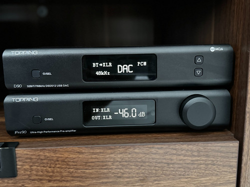 Topping D90 Dac Mqa Y Pre90 Ultra High Performance Preamp