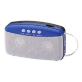 Mini Bocina Bluetooth, Usb, Fm, Micro Sd  Plus Power Pp-rbt1 Color Azul