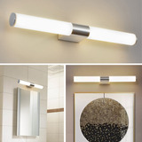 Lámparas Pared Espejos Para Interior Baño Sala Luz Led 40cm