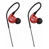 Fone De Ouvido Retorno Vokal E40 Vermelho Monitor In Ear