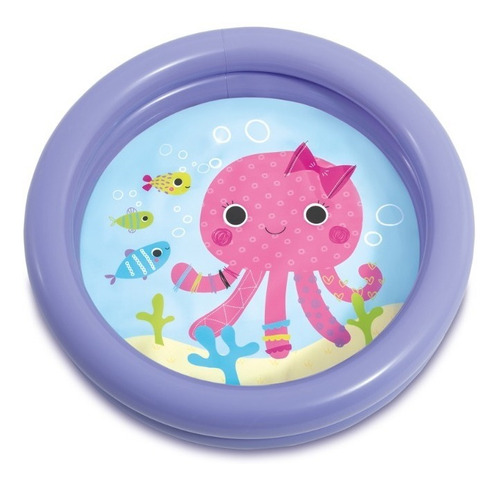 Pileta Inflable Intex Pulpo Bebe 61x15cm 17lts