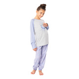 Pijama Largo Niña Algodón Invierno Harry Potter C1 Top