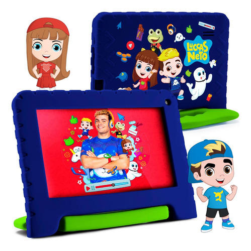 Tablet Infantil Lucas Neto Os Aventureiros Youtube Netflix 