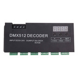 Decodificador Dmx De 24 Canales, Pantalla Digital, Rgbw, Dmx