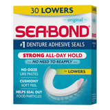 Sea Bond Adhesivo Para Dentadura, Cantidad 30