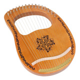 Arpa De Lira De Madera De 16 Cuerdas, Instrumento De Cuerda