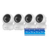 Camara Seguridad Domo Ip Wifi Ezviz C6n X4 + Memoria 16gb