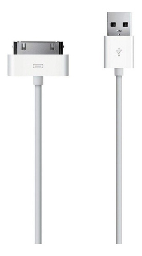 Cable Cargador 30 Pin 2m Compatible iPad 1 2 3 iPhone 4 iPod