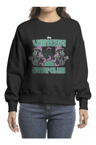 Rusty Winter Surf Club Classic Crew Ld Buzo Mujer