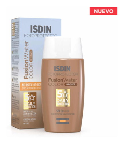 Fotoprotector Isdin Fusion Water Color Bronze Spf 50