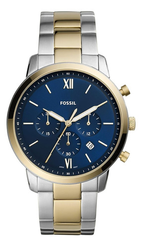 Reloj Fossil  Caballero De Acero Inoxidable- Fs5706