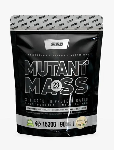 Mutant Mass Star Nutrition 1,5 Kg  Ganador  De Masa Muscular