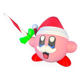 Santa Claus Kirby Contenedor Smash Bros Adorno Navideño Game