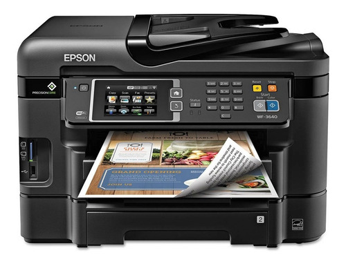 Multifuncional De Cartucho Epson Workforce Wf-3640 Todo En