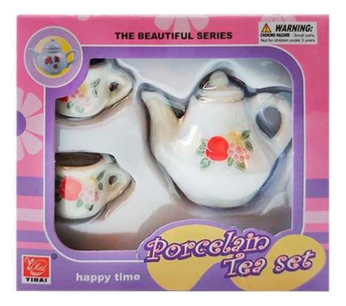 Mini Set De Porcelana Juego De Te 3 Piezas Porcelain Tea M4e