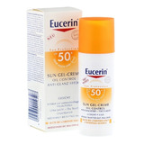 Eucerin Sun Spf50 Toque Seco Facial Protector Solar *50ml