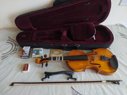 Set De Violín Mavis Mv1411a 4/4 Completo.