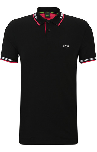 Polo Boss Para Hombre Corte Slim Fit De Algodón Elástico