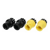 Set 4 Cepillos Redondos Para Vaporizadora Karcher