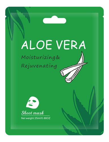 Mascarilla Hidratante De Aloe, Reafirmante Y Reparadora De P