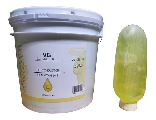 Gel Conductor Con Vitamina E ,aparatologia Spa Mas Aplicador