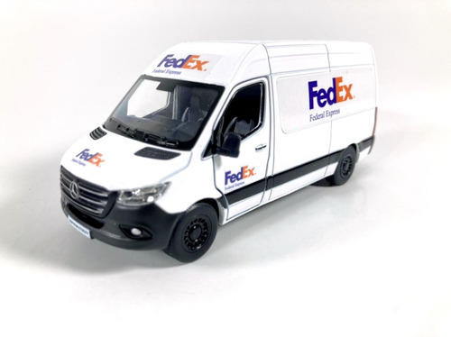 Mercedes-benz 2020 Sprinter Fedex 1:48 Kinsmart 13x5.5x4.5cm