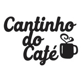 Aplique  Mdf Cantinho Do Café Café Decoração 3mm Grande