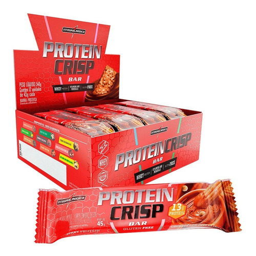 Barrinha Proteina C/ 12 Un (todos Sabores) Promoção+ Brinde 