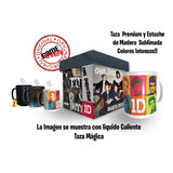 One Direction, Taza Magica Con Estuche De Madera, Game Over