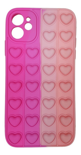 Funda Case Silicona Pop It Anti Estres Para iPhone 11 