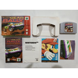 Top Gear Rally Original Com Caixa E Manual - Nintendo 64