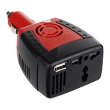 Inversor De Corriente Coche Automotriz De 12v A 110v 150w 