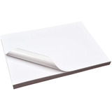 Papel Adhesivo Sticker Calcomania 100 Hoja Couche Satin Mate