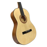 Guitarra Clásica Española M09 Natural Mate Tapa Aros Cedro