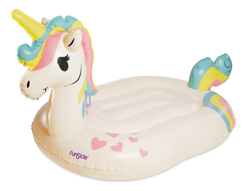 Funsicle Flotador Inflable Gigante De Unicornio Magico Para