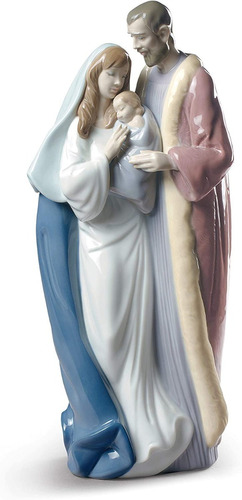 Porcelana Brillante De San José, La Virgen Y Jesús 