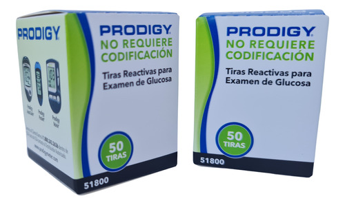 100 Tiras Reactivas Prodigy