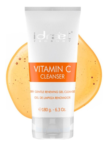 Gel De Limpieza Renovador Vitamina C Rostro Y Cuerpo Idraet