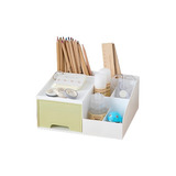 Caja Cosmetiquero Organizador 5610 Con 1 Cajón Verde