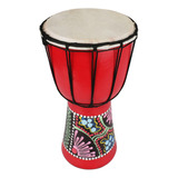 Djembe - Tambor Africano Djembe De Madera De Caoba (6 Pulgad