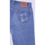 Pantalon Levis Azul 501 Made In Usa Usado Talla 34-36 1980