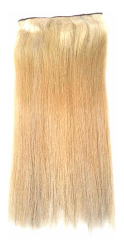   2 Capas Cortina Cabello Natural 70 Cms Largo X 20 De Ancho