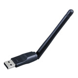 Adaptador Tarjeta Usb Wifi Antena Pc Decodificador Satelital