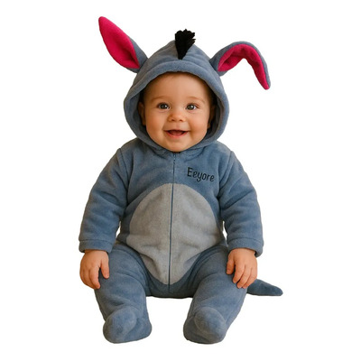 Mameluco Disney Winnie Pooh And Friends Color Eyeore Diseño De La Tela 0108-estándar Talla 6 Meses | Meses sin interés