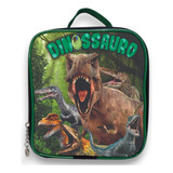 Bolsa Térmica Lancheira Masculino Infantil Juvenil Menino Cor Dino