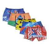 Cueca Box Infantil Herois 15 Peças Promoção Atacado/revenda