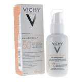 Vichy Protector Solar Capital Soleil Uv Age Spf 50+ X40 Ml